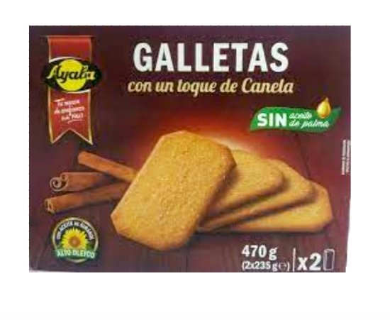 Galleta Canela Ayala Estuche 470gx14