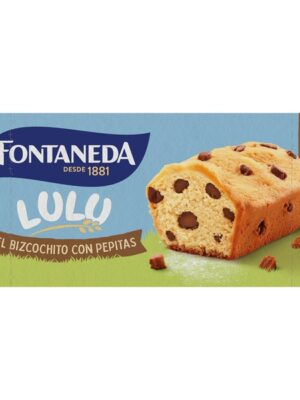 Lulu Bizcocho Con Pepitas 150gx16