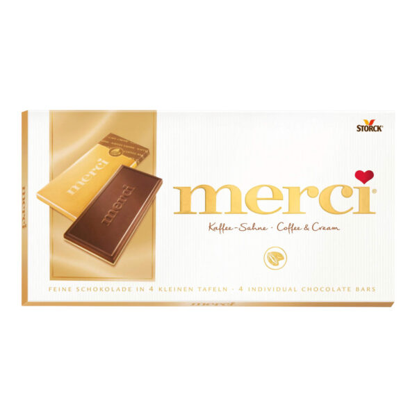 Merci Schokolade Coffe & Cream 100gx15