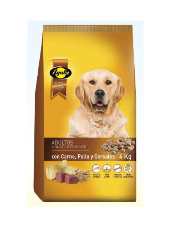 Nourriture Chien Ayala Cachorros y Madres 4kgx4