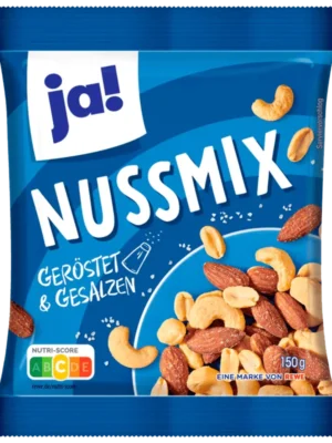 ja! NussMix grillées et salées 150gx24