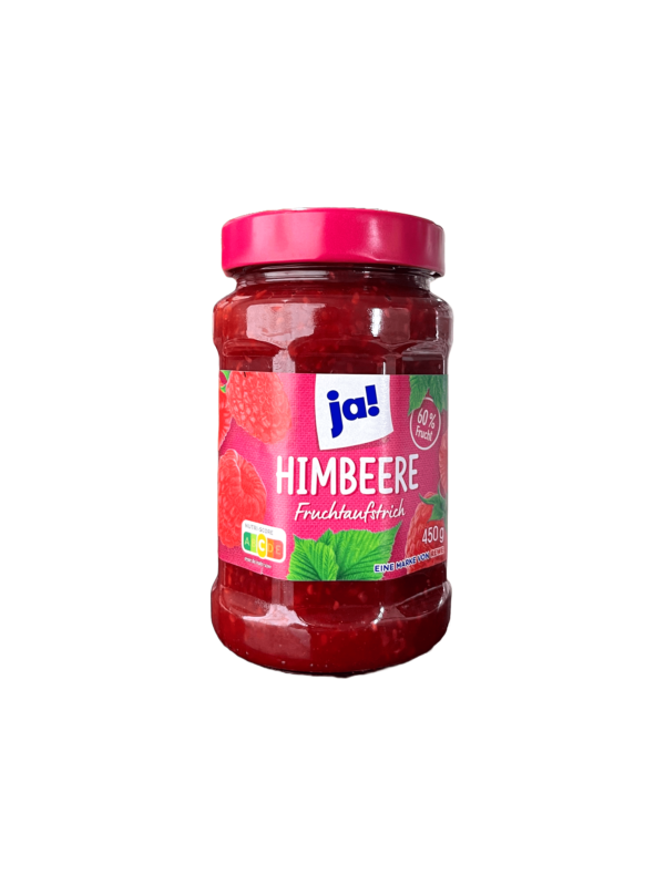 Confiture de framboises extra 450g