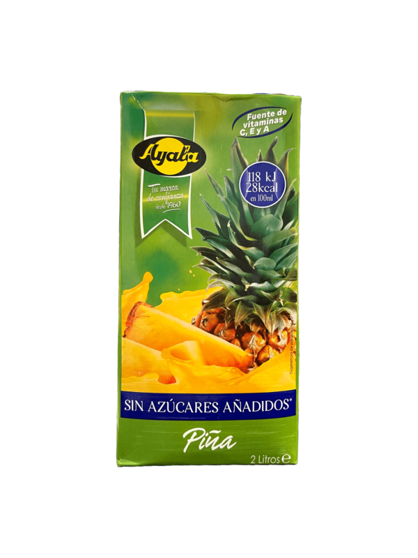 Ayala Nectar Sin Azucar Piña 2lx6