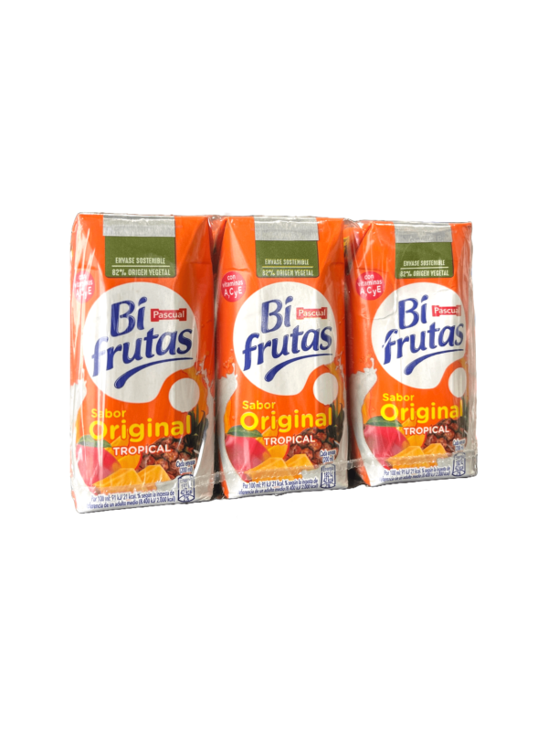 Bifrutas Pascual Tropical Pack 6x200ml x3