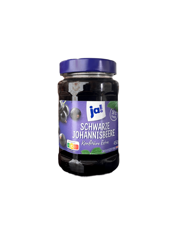 Ja! Confiture Cassis Extra 450gx10