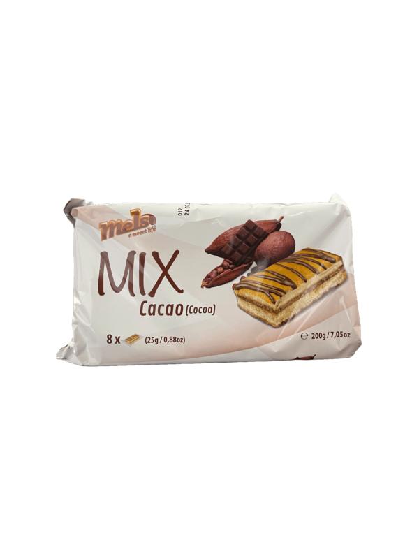 Tarta Cacao mels 200gx12