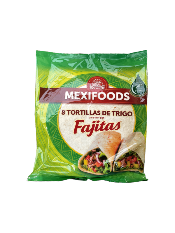 Tortilla trigo Fajitas ayala 20 cm 320g x 12