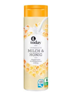 Today Cremedusche Milch & Honig 300ml x8
