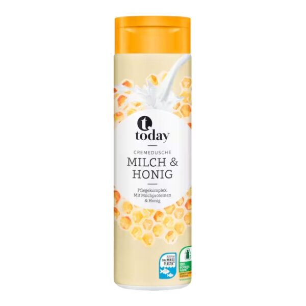 Today Cremedusche Milch & Honig 300ml x8