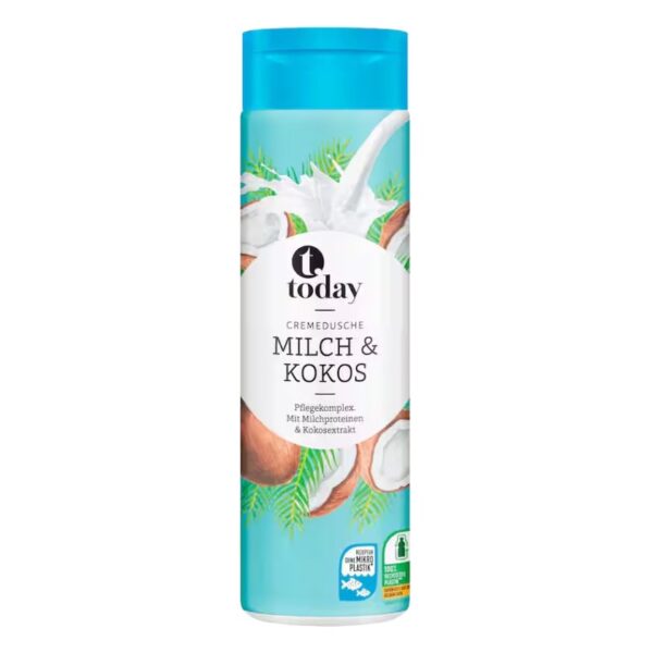 Today Cremedusche Milch & Kokos 300ml x8