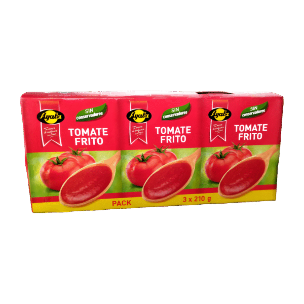 Tomate Frito Ayala Pack-3 210g x8