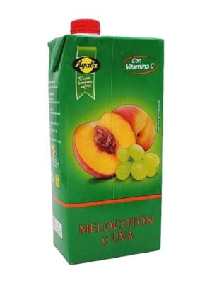 Ayala Zumo Melocoton 100% Brik 1L x12