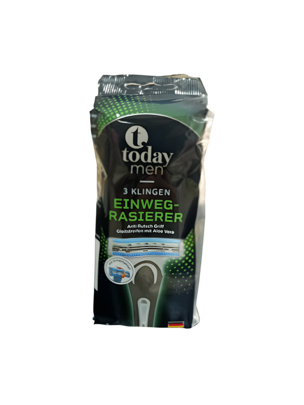 Today Men Rasierer 3 Klingen 8 Stuck x5