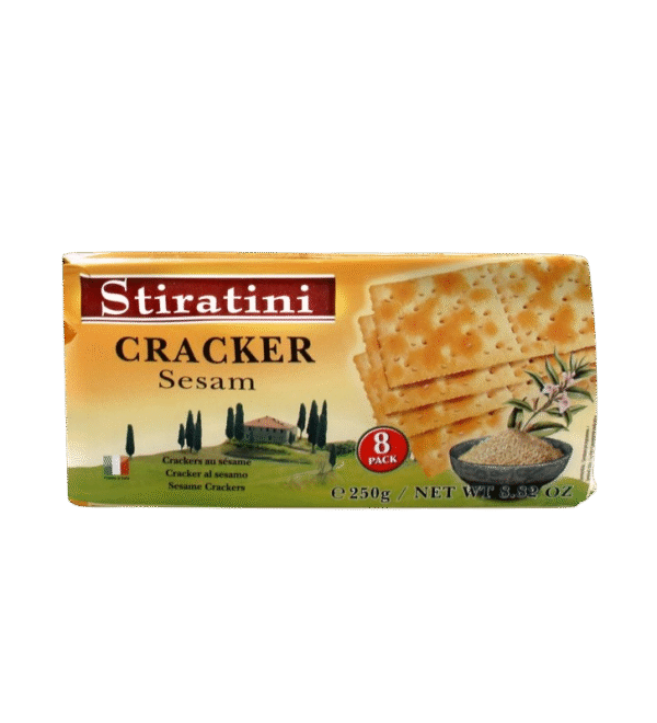 Biscuits Cracker sésame 250g x12