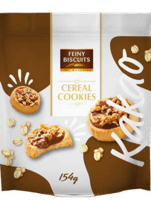 Biscuits aux céréales cacao 154g x14