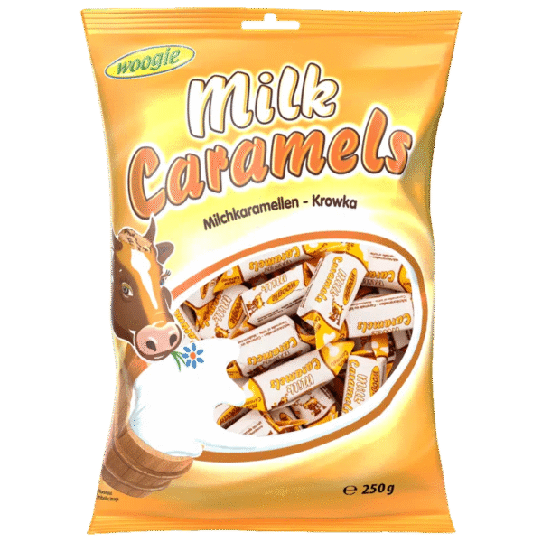 Caramels au lait 250g x20