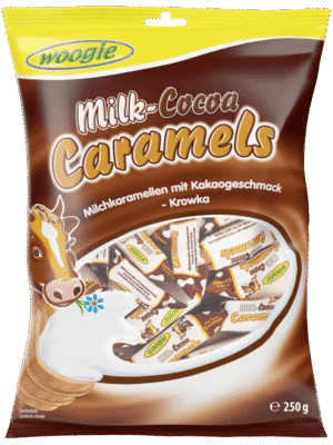 Cocoa Caramels au lait 250g x20