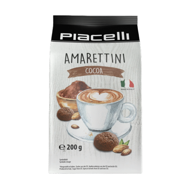 "Pâtisseries Amarettini cacao 200g x10