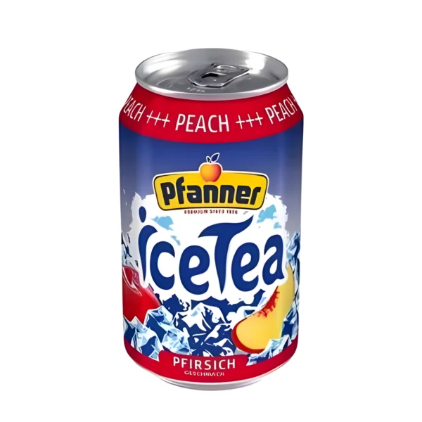 Thé glacé Pfanner pêche 0,33l x24